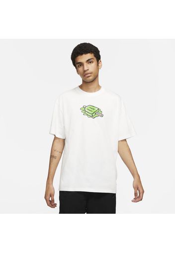 T-shirt da skateboard Nike SB - Bianco