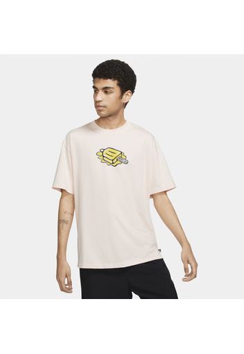 T-shirt da skateboard Nike SB - Arancione