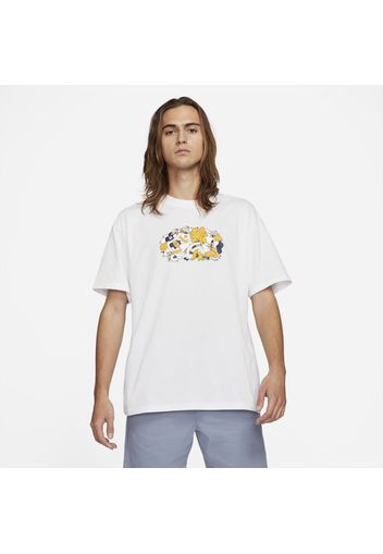 T-shirt da skateboard Nike SB - Bianco