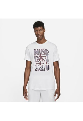 T-shirt da tennis NikeCourt - Uomo - Bianco