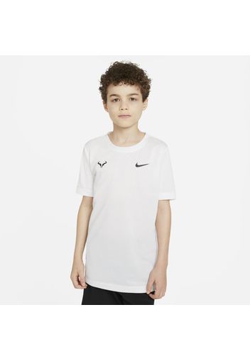 T-shirt da tennis Rafa - Ragazzo - Bianco