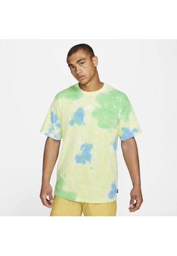 T-shirt Tie-Dye Nike Sportswear Premium Essentials - Uomo - Giallo