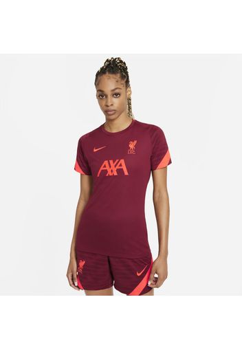 Maglia da calcio a manica corta Nike Dri-FIT FC Liverpool FC Strike - Donna - Rosso