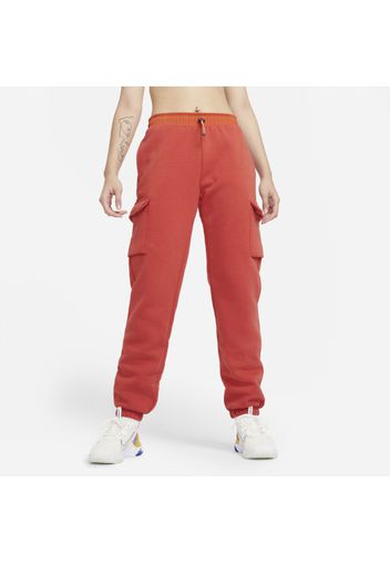 Pantaloni cargo in fleece Nike Sportswear - Donna - Arancione