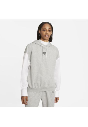 Felpa con cappuccio Nike Sportswear Icon Clash - Donna - Grigio