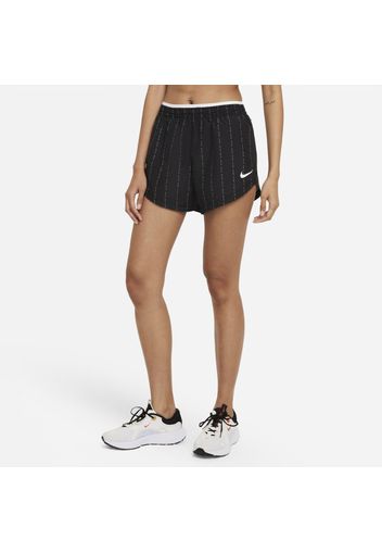 Shorts da running Nike Dri-FIT Tempo Luxe Icon Clash - Donna - Nero