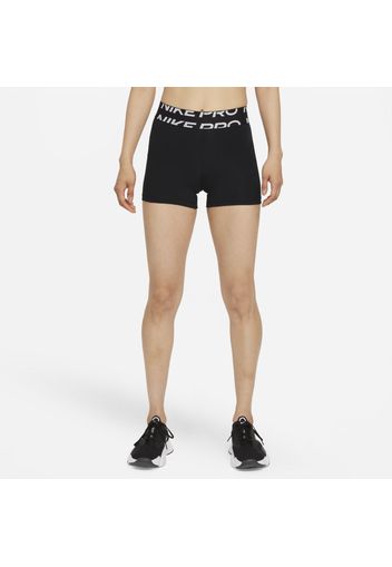 Shorts con grafica 8 cm Nike Pro Dri-FIT - Donna - Nero