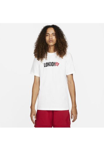 T-shirt a manica corta Jordan London - Uomo - Bianco