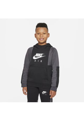 Felpa pullover con cappuccio Nike Air - Ragazzo - Nero