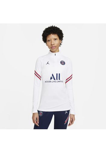 Maglia da calcio per allenamento Nike Dri-FIT Paris Saint-Germain Strike - Donna - Bianco