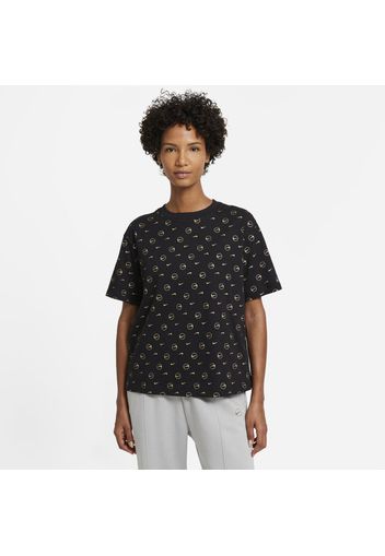 T-shirt stampata Nike Sportswear - Donna - Nero