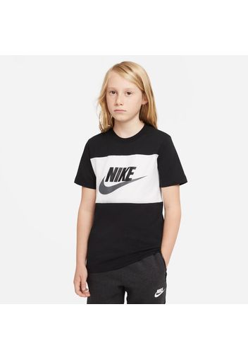 T-shirt Nike Sportswear - Ragazzo - Nero