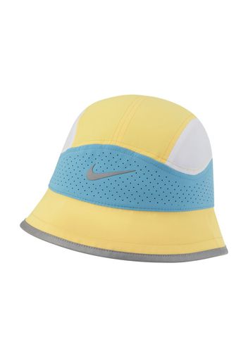 Cappello da running traforato Nike Dri-FIT - Giallo