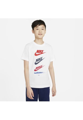 T-shirt Nike Sportswear - Ragazzo - Bianco