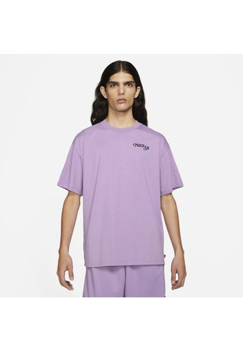 T-shirt da skateboard Nike SB - Uomo - Viola