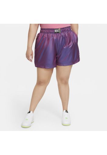 Nike Plus Size - Shorts in tessuto Sportswear - Donna - Viola