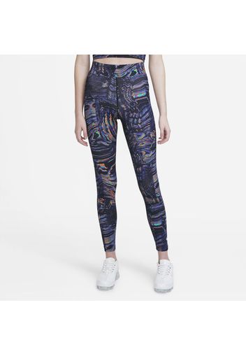 Leggings a vita alta stampati Nike Sportswear - Donna - Nero