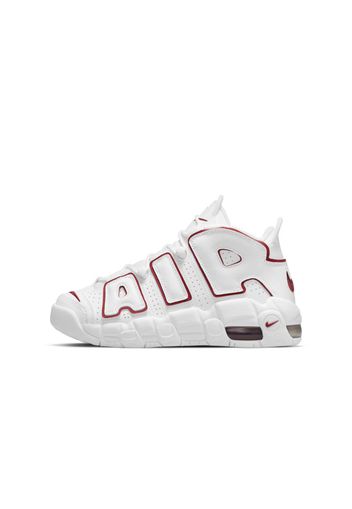 Scarpa Nike Air More Uptempo - Ragazzi - Bianco