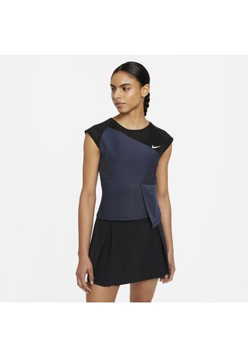 Top da tennis NikeCourt Dri-FIT ADV Slam - Donna - Nero