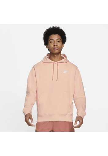 Felpa pullover con cappuccio Nike Sportswear Club Fleece - Uomo - Rosa