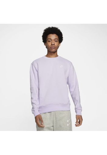 Maglia a girocollo Nike Sportswear Club Fleece - Uomo - Viola