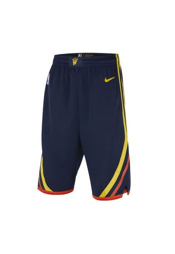 Shorts Golden State Warriors City Edition Swingman Nike NBA - Ragazzi - Blu