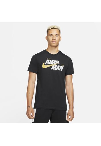 T-shirt a manica corta con grafica Jordan Jumpman - Uomo - Nero