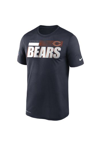 T-shirt Nike Dri-FIT Team Name Legend Sideline (NFL Chicago Bears) - Uomo - Blu