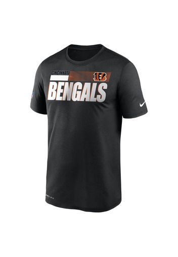 T-shirt Nike Dri-FIT Team Name Legend Sideline (NFL Cincinnati Bengals) - Uomo - Nero