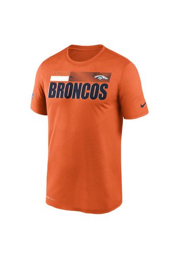 T-shirt Nike Dri-FIT Team Name Legend Sideline (NFL Denver Broncos) - Uomo - Arancione