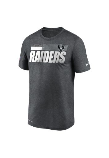 T-shirt Nike Dri-FIT Team Name Legend Sideline (NFL Las Vegas Raiders) - Uomo - Grigio