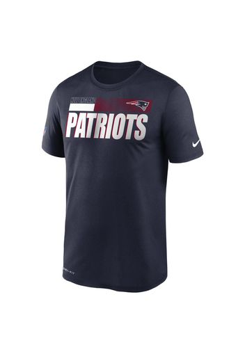 T-shirt Nike Dri-FIT Team Name Legend Sideline (NFL New England Patriots) - Uomo - Blu