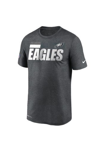 T-shirt Nike Dri-FIT Team Name Legend Sideline (NFL Philadelphia Eagles) - Uomo - Grigio