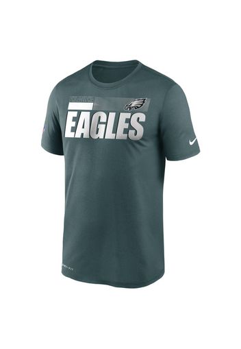 T-shirt Nike Dri-FIT Team Name Legend Sideline (NFL Philadelphia Eagles) - Uomo - Verde