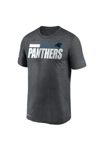 T-shirt Nike Dri-FIT Team Name Legend Sideline (NFL Carolina Panthers) - Uomo - Grigio