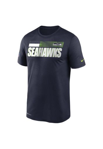 T-shirt Nike Dri-FIT Team Name Legend Sideline (NFL Seattle Seahawks) - Uomo - Blu