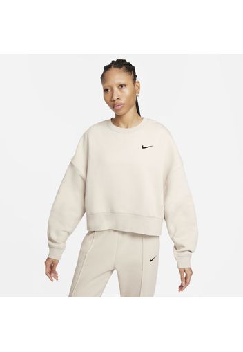 Top corto in fleece Nike Sportswear - Donna - Grigio