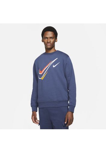 Felpa in fleece Nike Sportswear - Uomo - Blu