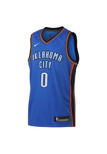 Maglia Russell Westbrook Oklahoma City Thunder Nike Icon Edition Swingman NBA - Ragazzi - Blu