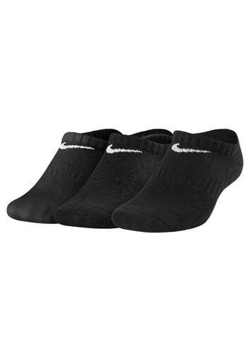 Calze da training Nike Performance Cushioned No-Show - Bambini (3 paia) - Nero