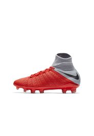 Scarpa da calcio per terreni duri Nike Jr. Hypervenom III Elite Dynamic Fit - Ragazzi - Red