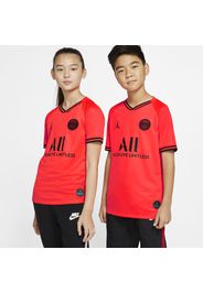 Maglia da calcio Jordan x Paris Saint-Germain 2019/20 Stadium Away - Ragazzi - Red