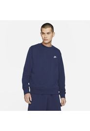 Maglia a girocollo in French Terry Nike Sportswear - Uomo - Blu