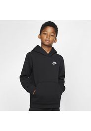 Felpa pullover con cappuccio Nike Sportswear Club - Ragazzi - Nero