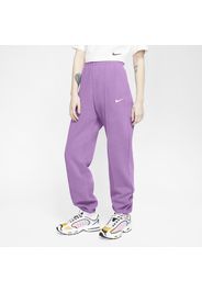 Pantaloni in fleece Nike Sportswear Essential - Donna - Viola