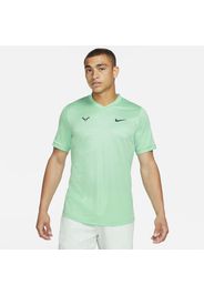 Maglia da tennis a manica corta Rafa Challenger - Uomo - Verde