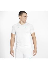Maglia da tennis a manica corta NikeCourt AeroReact Rafa Slam - Uomo - Bianco