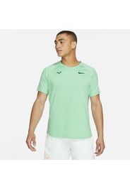 Maglia da tennis a manica corta NikeCourt AeroReact Rafa Slam - Uomo - Verde