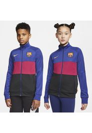 Track jacket da calcio FC Barcelona - Ragazzi - Blu