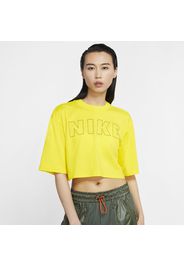 T-shirt corta Nike Air - Donna - Giallo